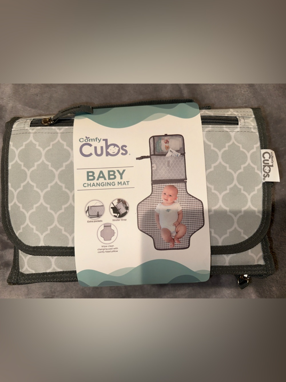 🆕 Comfy Cubs Portable Changing Pad